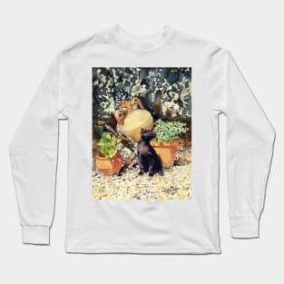 Valentine In My Garden Long Sleeve T-Shirt